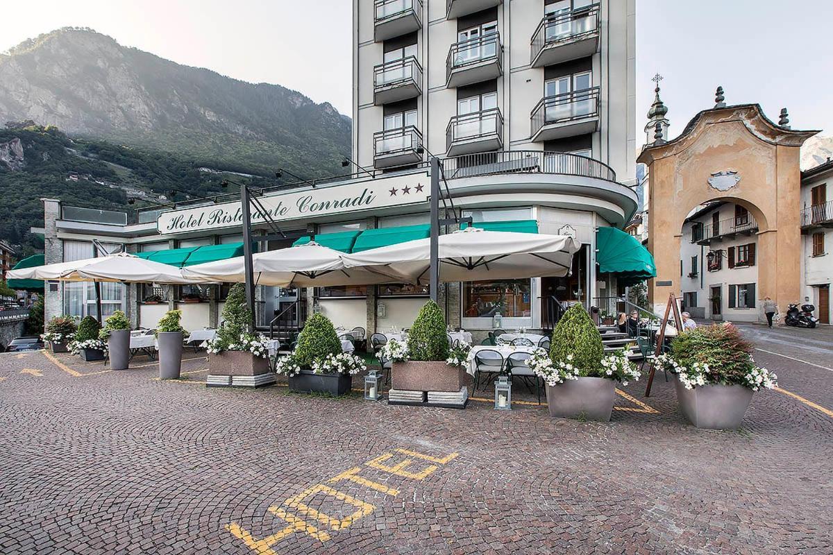 Hotel Conradi Chiavenna Kültér fotó